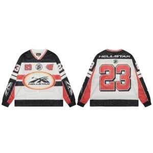 Hellstar No.23 American Street Style Black and Red Jersey