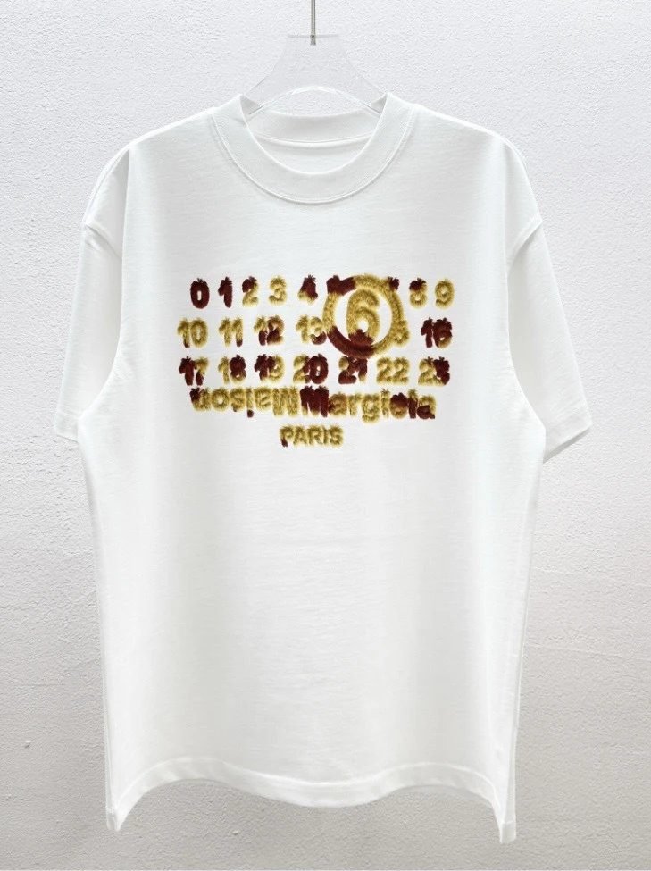 Maison Margiela Number Series High-Street White T-Shirt