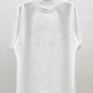 Maison Margiela MM6 Streetwear Style White Short-sleeve T-shirt