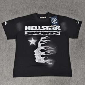 Hellstar Sports Street Style Black Short-sleeve T-shirt