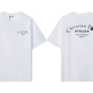 Dior Atelier Minimalist Style White T-Shirt