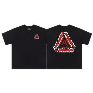 Palace Triangle Print Street Style Black T-Shirt