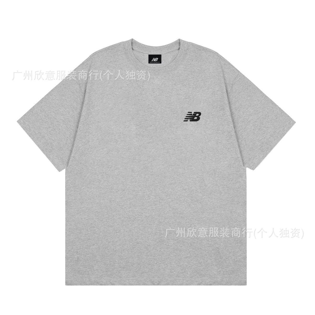 New Balance Classic Casual Style Grey T-Shirt