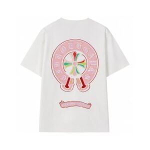Chrome Hearts Cross Print Street Style Off-white T-Shirt