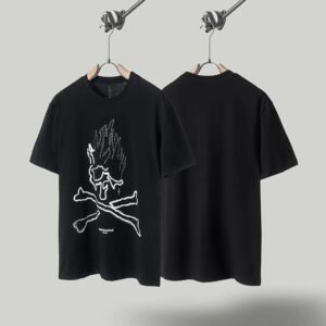 MMJ x Travis Scott Skull Street Style Black T-Shirt