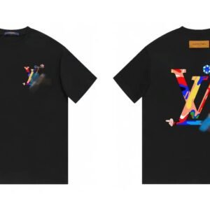 Louis Vuitton x Sunflower Co-branded Street Style Black T-Shirt