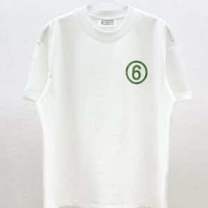 Maison Margiela MM6 Minimalist Style White T-Shirt