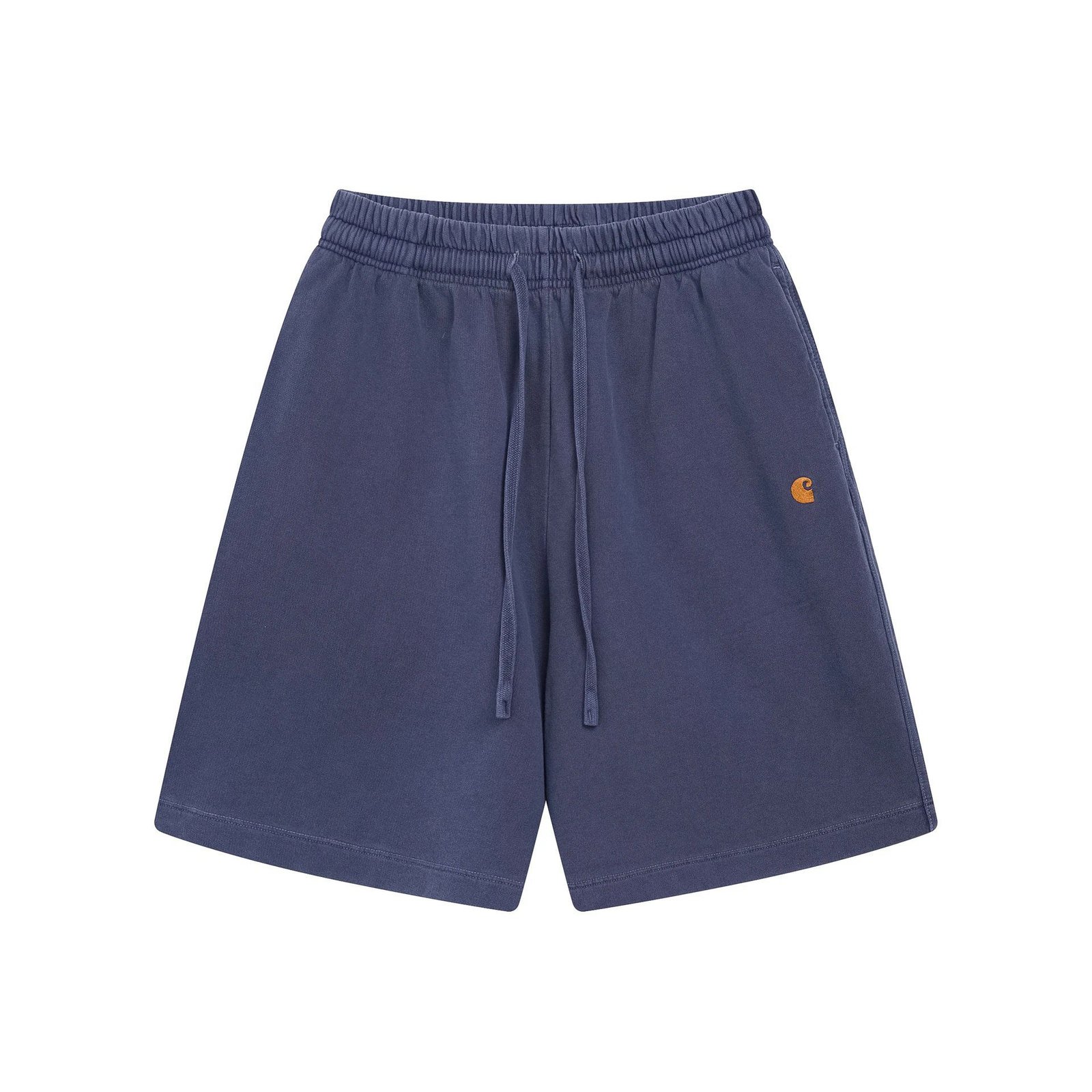 Carhartt Classic Embroidered Workwear Style Navy Blue Shorts
