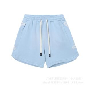 Godspeed Jacquard Street Style Light Blue Shorts
