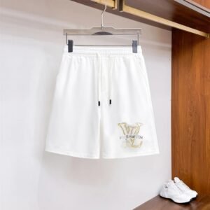 Louis Vuitton Printed Casual Style White Shorts