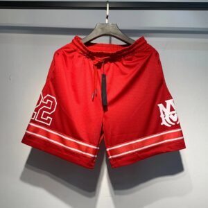 AMIRI American basketball style red sports shorts