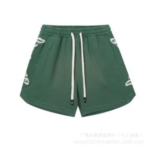 Godspeed Skeleton Print Street Style Green Shorts