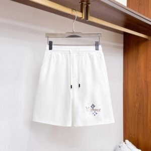 Louis Vuitton Printed Casual Style White Shorts