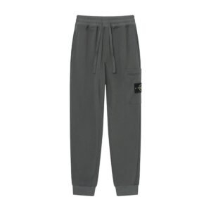 Stone Island Classic Street Style Dark Grey Jogger Sweatpants