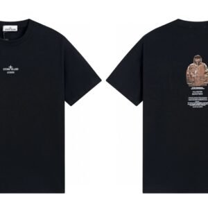 Stone Island Archive Series Street Style Black T-Shirt