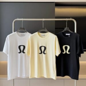 lululemon Classic Casual Multi-color Short Sleeve T-shirt