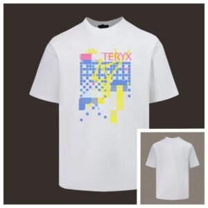 Arc'teryx Pixel Print Trendy Cool Style White T-Shirt