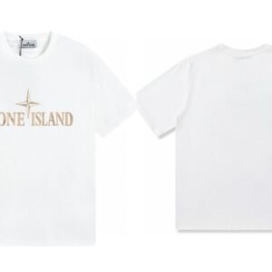 Stone Island Classic Street Style White Short Sleeve T-Shirt