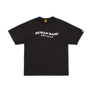 HUMAN MADE DRYALLS Vintage Style Black T-shirt