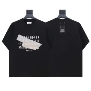 Maison Margiela Digital Print High Street Black T-Shirt
