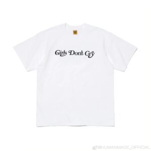 HUMAN MADE Co-branded Japanese Streetwear White Printed T-Shirt