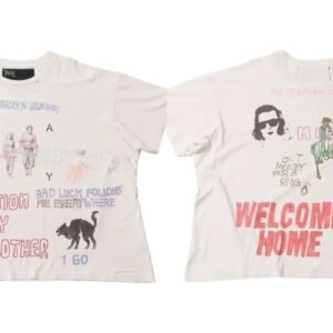 Paly Hollywood Devil Graffiti Street Style Off-white T-shirt