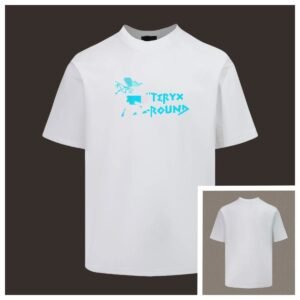 Arc'teryx Printed Outdoor Style White Short-sleeve T-shirt