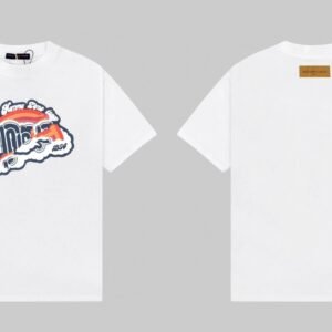 Louis Vuitton Printed Collection American Vintage White T-Shirt