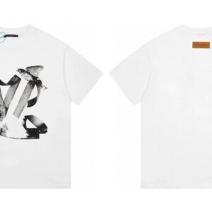 Louis Vuitton Bird Print Trendy White T-Shirt