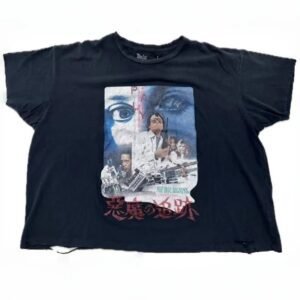 Paly Hollywood Demon Trace Vintage Black T-Shirt