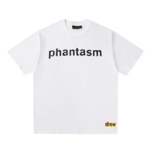 DREW Letter Print Street Style White T-shirt