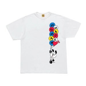 HUMAN MADE Balloon Print Japanese Streetwear White T-Shirt