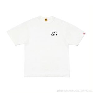 HUMAN MADE EDRYALLS Japanese Streetwear White Short Sleeve T-Shirt