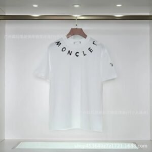 Moncler Graffiti Casual Style White Short-sleeve T-shirt