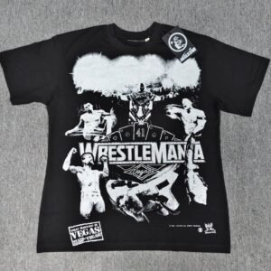 Hellstar WrestleMania Street Style Black T-Shirt