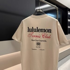 lululemon Tennis Club Casual Style Light Apricot T-Shirt