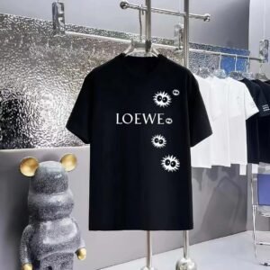 LOEWE Soot Sprite Casual Black T-Shirt