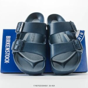 BIRKENSTOCK Arizona Casual Navy Blue Slide Sandals