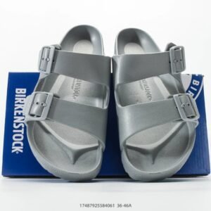 BIRKENSTOCK Arizona Casual Gray Slide Sandals