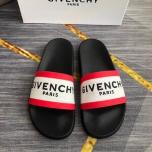 Givenchy Classic Logo Color-block Streetwear Slides