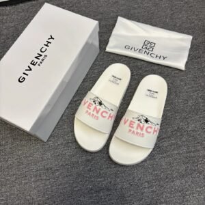 Givenchy x Disney Co-branded Casual Style White Slippers