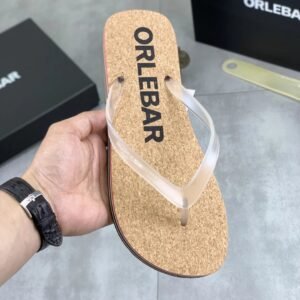 ORLEBAR BROWN Casual Style Cork-colored Flip-flops