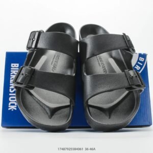 BIRKENSTOCK Arizona Casual Black Slide Sandals
