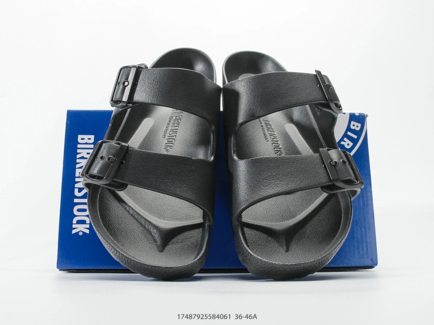 BIRKENSTOCK Arizona Casual Black Slide Sandals