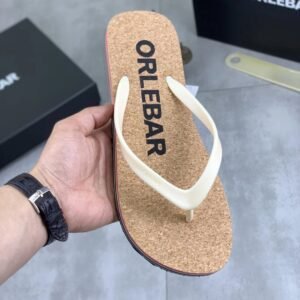 ORLEBAR BROWN Casual Off-white Cork Flip-flops