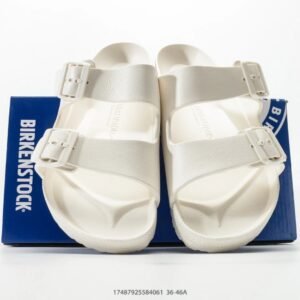 BIRKENSTOCK Arizona Casual White Slide Sandals