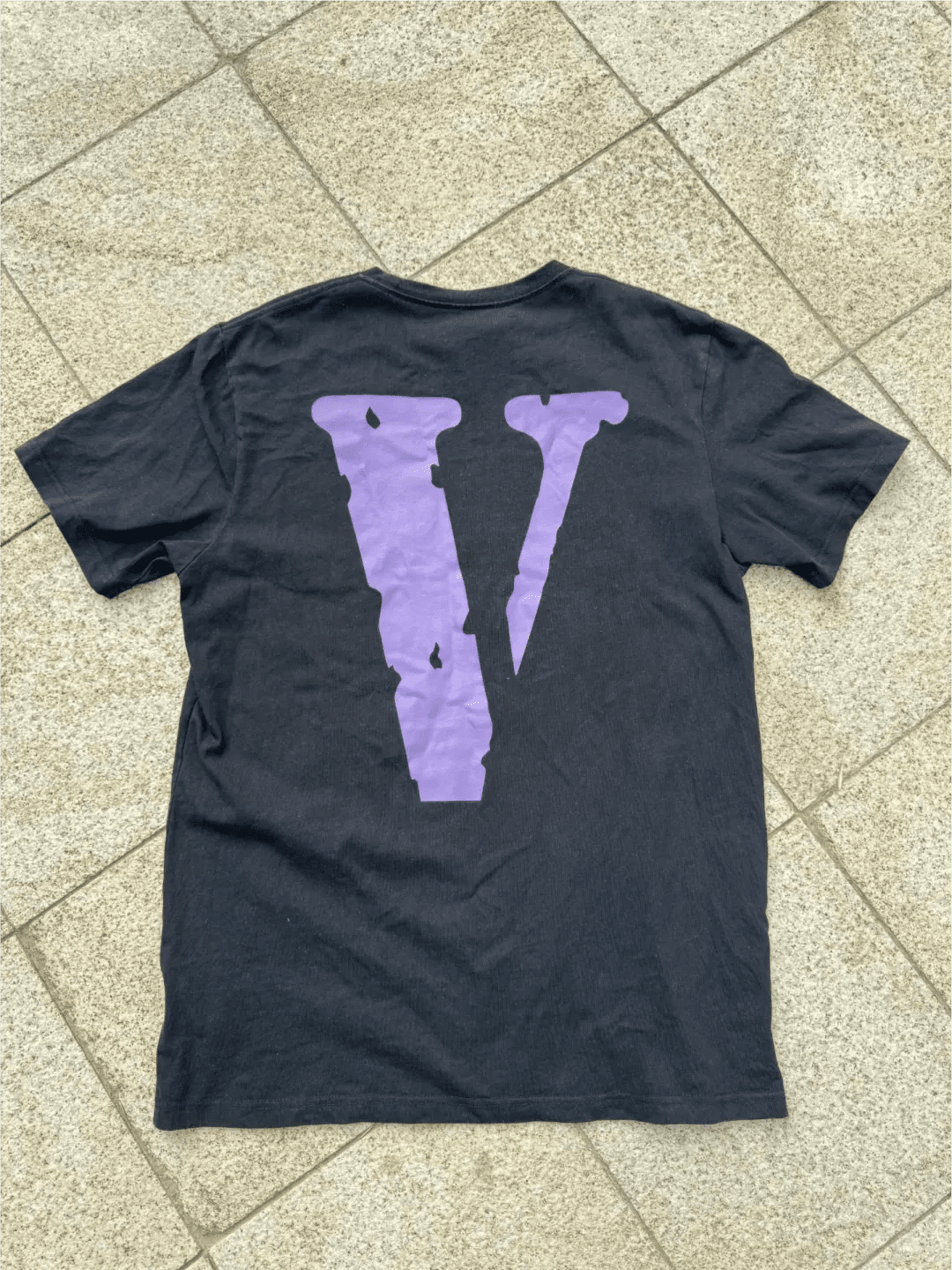 vlone t-shirt quality check qc photo viewing litbuy shopping experience