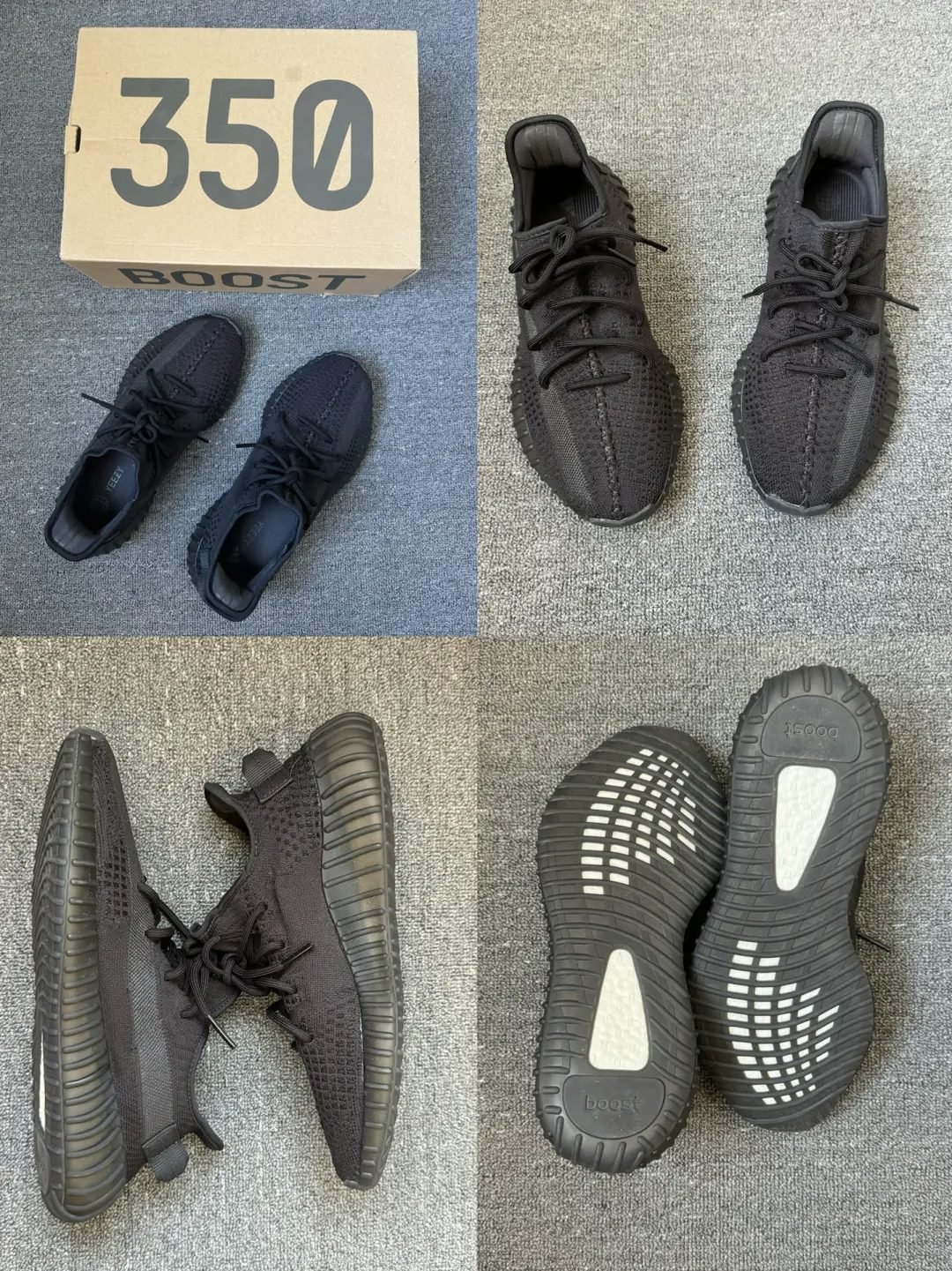 Yeezy 350 Onyx Black Warrior sneakers detailed review and authentication guide