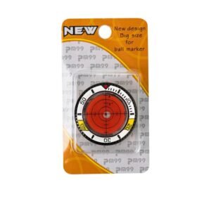 Red Target Golf Ball Marker