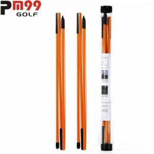 PGM Orange Foldable Golf Alignment Sticks